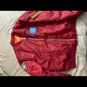 Space city flight/bomber jacket 2xl